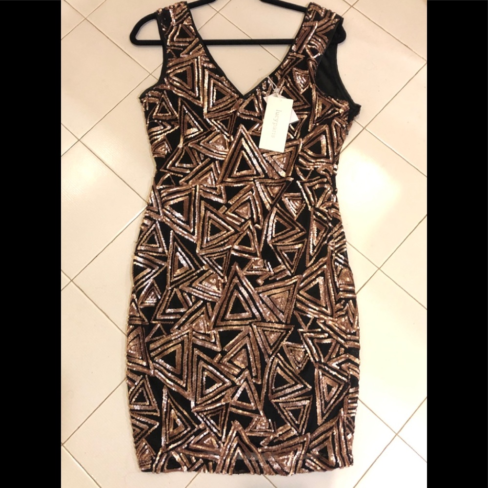 Lucy Paris dress. Perfect NYE dress.  NWT.